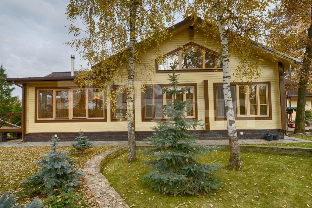 Деревянные окна для дачи в Андреевке